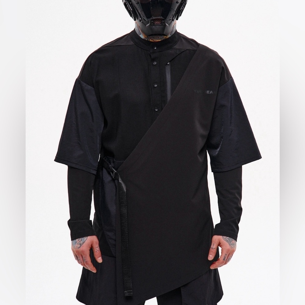 Black Asymmetrical Jacket